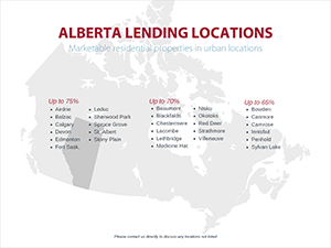 Alberta Lending Locations document cover