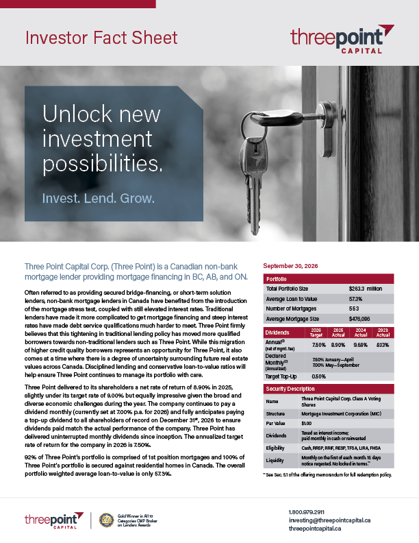 Investor Data Sheet Q3 Thumbnail